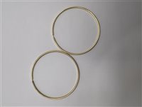 Orecchini Domar Donna Cerchi argento 925 lisci in Argento ORAR-438-280